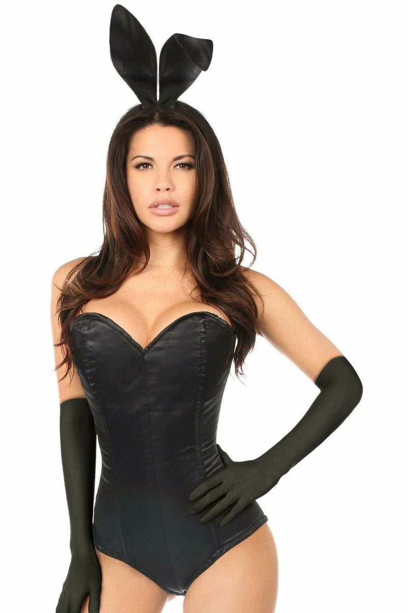 Sexy Deluxe 4 Piece Sexy Bunny Corset Halloween Costume