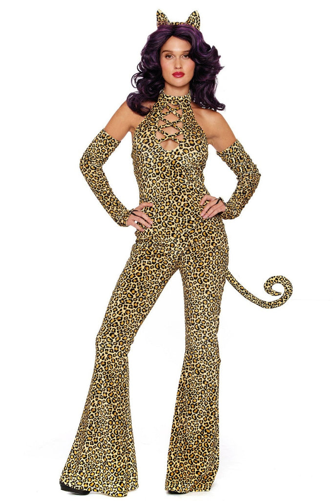 Wild Cat Seductress Halloween Costume