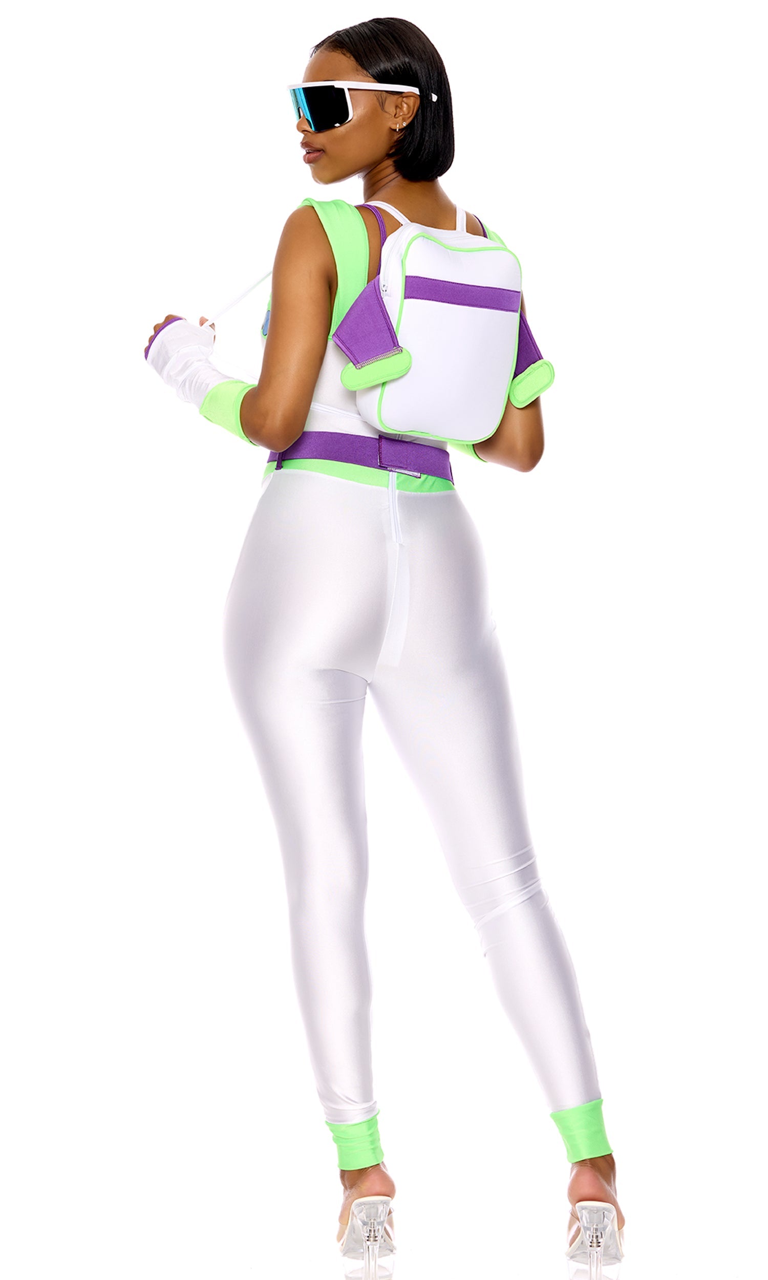 Star Command Space Ranger Costume featuring vibrant colors and stylish accessories.