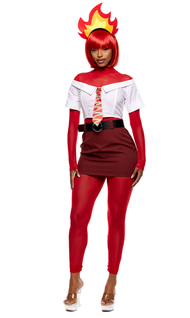 Red Hot Emotion Movie Character Costume