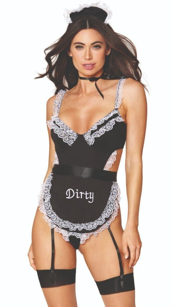 Steamy French Maid Fantasy Costume Musotica.com