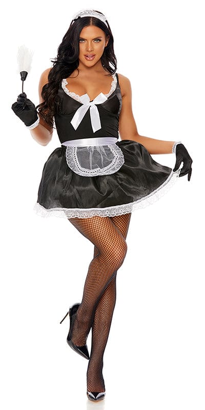 Sexy Domesticated Goddess French Maid Halloween Costume