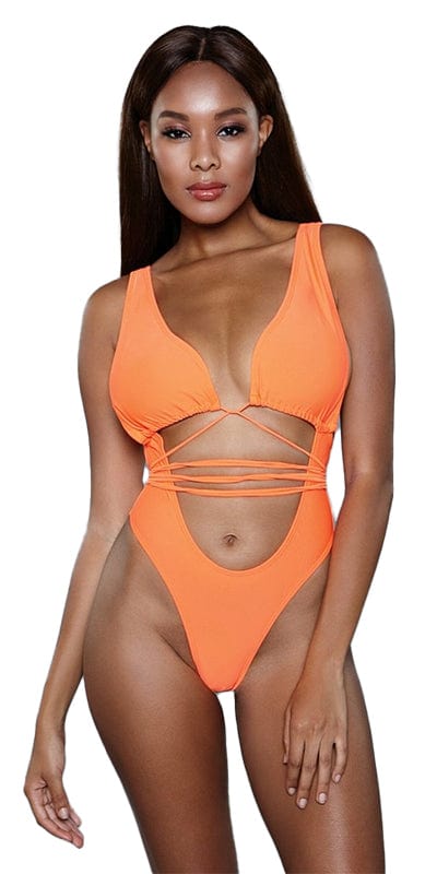 One-Piece Cut-Out Swimsuit